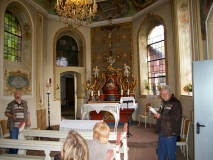 der Altar der Kapelle