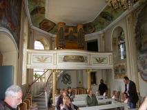die Orgel der Kapelle